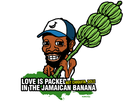 Love Is Packed In The Jamaican Banana
